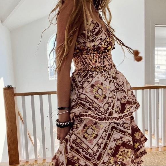 Cleobella Multicolor Patterned Maxi Dress - Picture 6 of 9